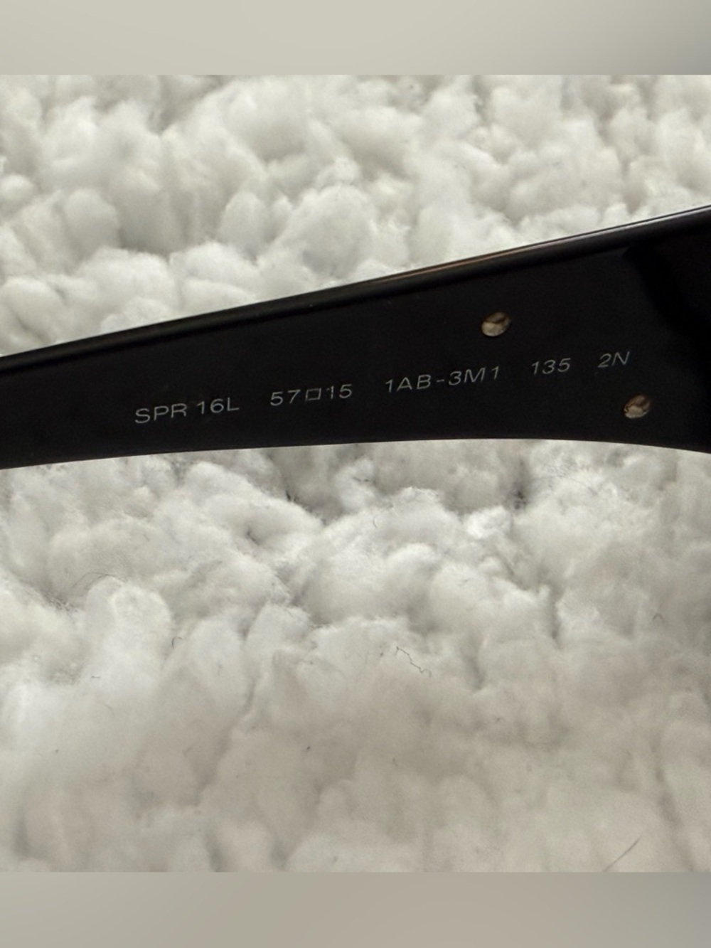 Prada Black Logo Triangle Arm Sunglasses - Picture 6 of 8